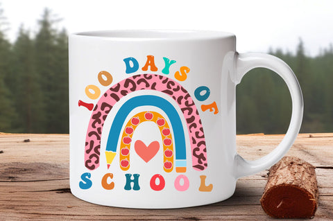 100 days of school svg design SVG Regulrcrative 