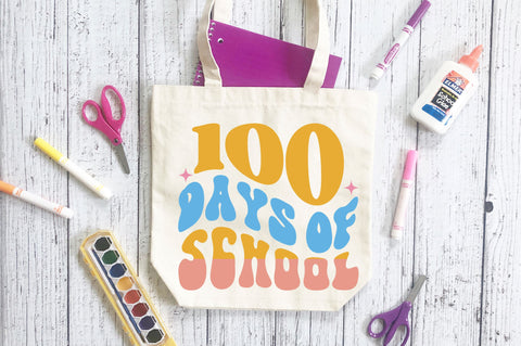 100 days of school Svg Design SVG Regulrcrative 