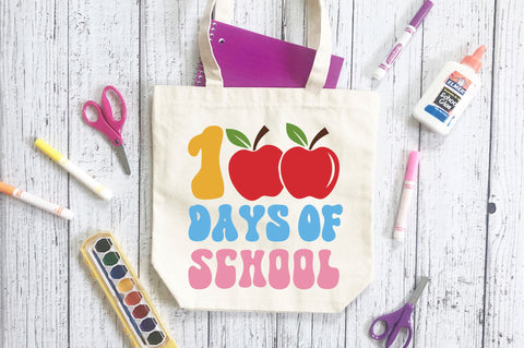 100 days of school Svg Design SVG Regulrcrative 