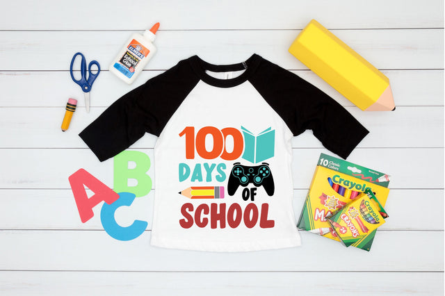 100 days of school SVG Design SVG Regulrcrative 