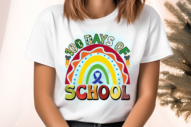100 days of school.png Sublimation Designangry 