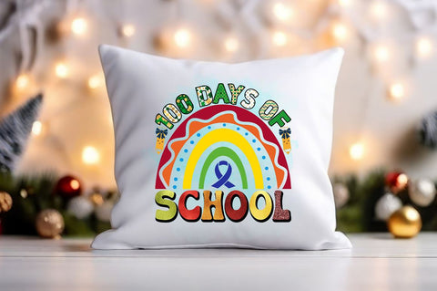 100 days of school.png Sublimation Designangry 