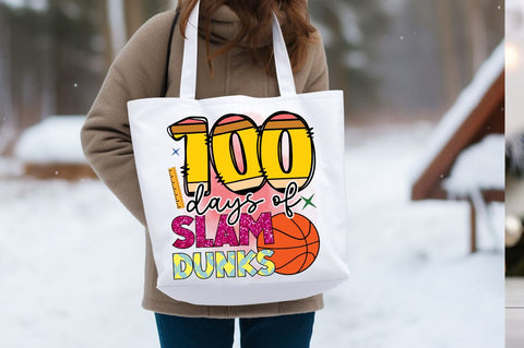 100 days of slam dunks PNG Design Sublimation Designangry 