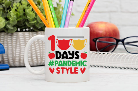 100 days #pandemic style Svg Design SVG Regulrcrative 