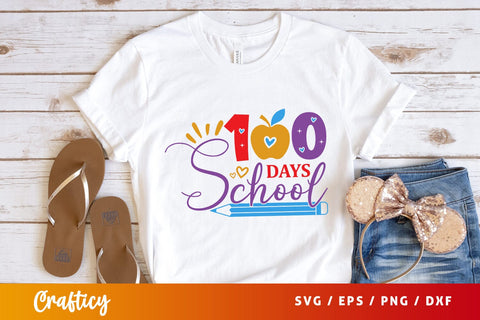 100 days school Svg Design SVG Designangry 
