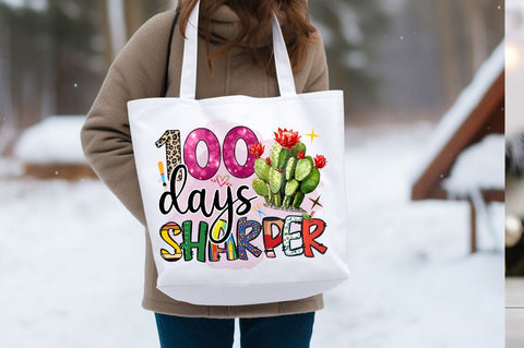 100 days sharper PNG Design Sublimation Designangry 