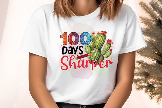 100 days sharper PNG Design Sublimation Designangry 