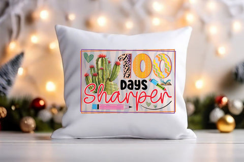 100 days sharper PNG Design Sublimation Designangry 