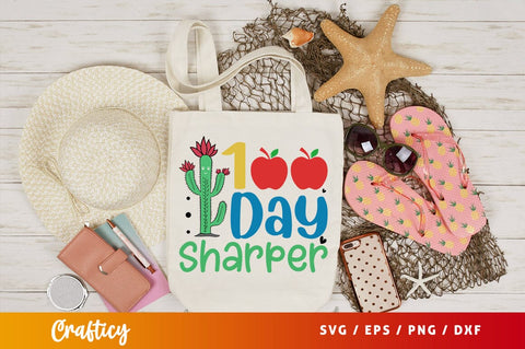 100 days sharper Svg Design SVG Designangry 