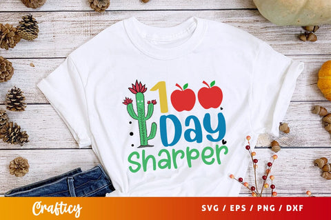 100 days sharper Svg Design SVG Designangry 