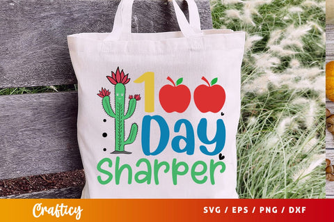 100 days sharper Svg Design SVG Designangry 