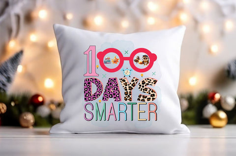 100 days smarter PNG Design Sublimation Designangry 