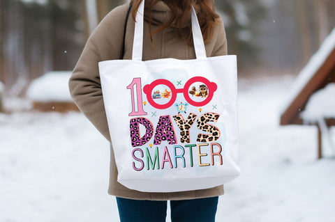 100 days smarter PNG Design Sublimation Designangry 