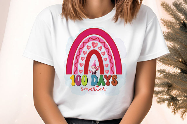 100 days smarter PNG Design Sublimation Designangry 