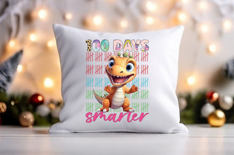 100 days smarter PNG Design Sublimation Designangry 