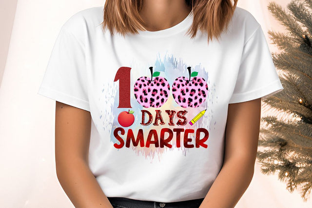 100 days smarter PNG Design Sublimation Designangry 