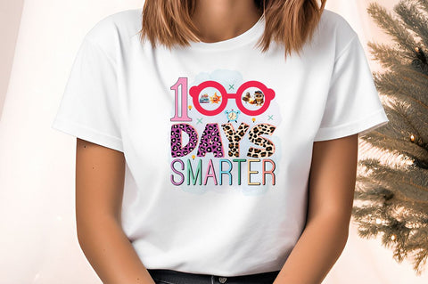 100 days smarter PNG Design Sublimation Designangry 