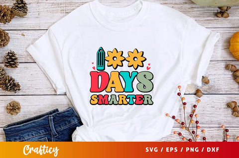 100 Days Smarter SVG Design SVG Designangry 