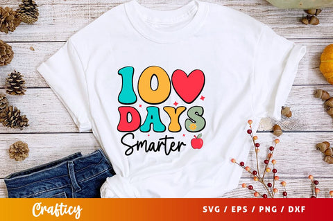 100 Days Smarter svg Design SVG Designangry 