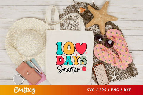 100 Days Smarter svg Design SVG Designangry 