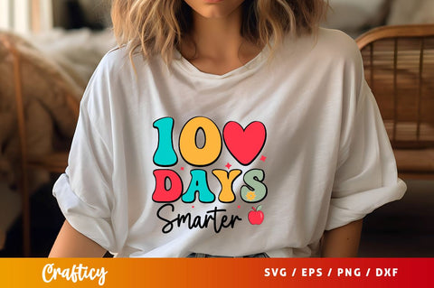 100 Days Smarter svg Design SVG Designangry 