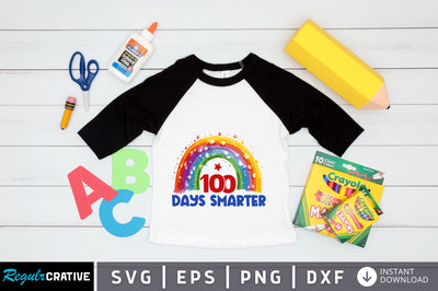 100 days smarter SVG Design SVG Regulrcrative 