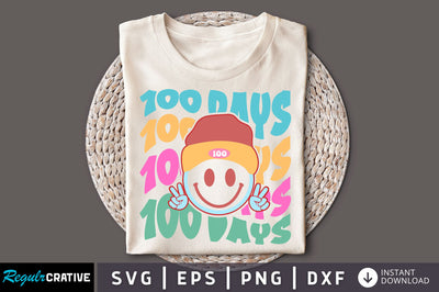 100 days svg design SVG Regulrcrative 