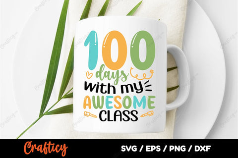 100 days with my awesome class SVG Design SVG Designangry 