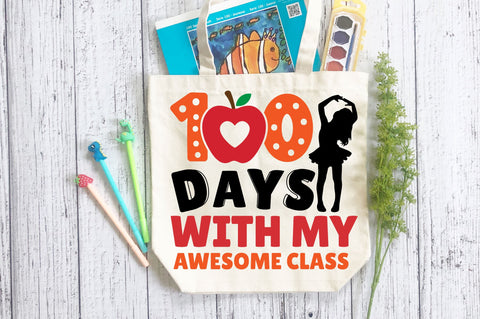 100 days with my awesome class SVG Design SVG Regulrcrative 