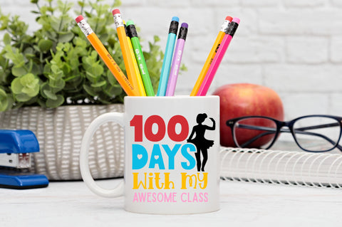 100 days with my awesome class SVG Design SVG Regulrcrative 