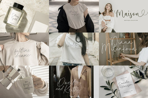 100 Handwittten Font Bundle Font Timur type 