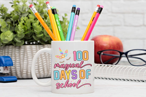 100 magical days of school svg Design SVG Regulrcrative 