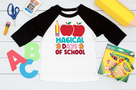 100 magical days of school SVG Design SVG Regulrcrative 