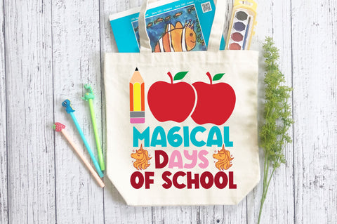 100 magical days of school SVG Design SVG Regulrcrative 