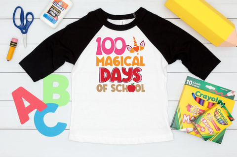 100 magical days of school SVG Design SVG Regulrcrative 