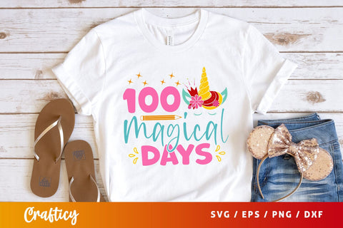 100 magical days Svg Design SVG Designangry 