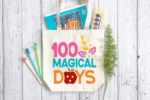 100 magical days SVG Design SVG Regulrcrative 