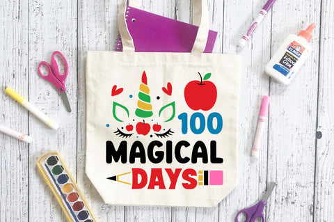 100 magical days Svg Design SVG Regulrcrative 