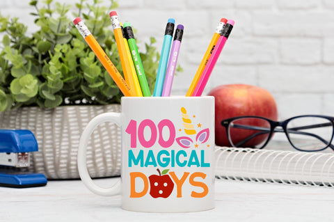 100 magical days SVG Design SVG Regulrcrative 