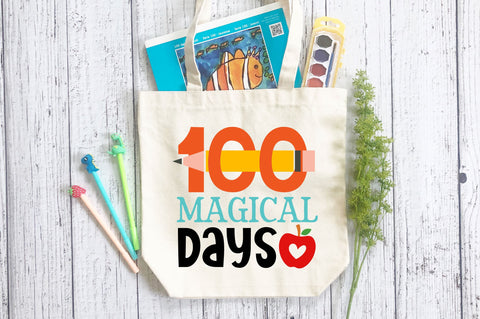 100 magical days SVG Design SVG Regulrcrative 