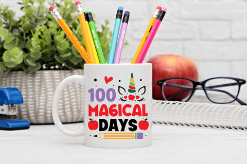 100 magical days Svg Design SVG Regulrcrative 