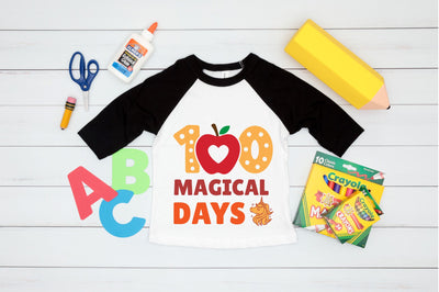 100 magical days SVG Design SVG Regulrcrative 