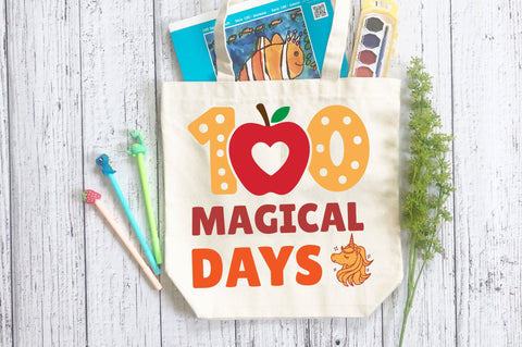 100 magical days SVG Design SVG Regulrcrative 