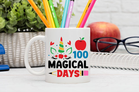100 magical days Svg Design SVG Regulrcrative 