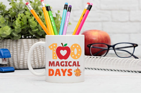 100 magical days SVG Design SVG Regulrcrative 