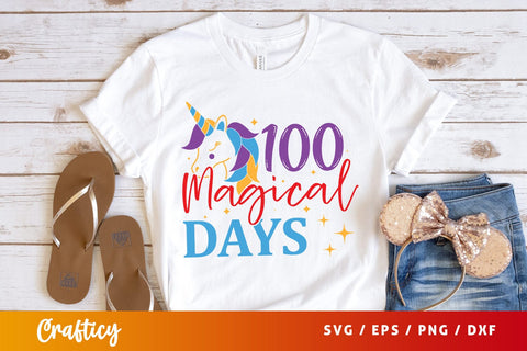 100 magical days Svg SVG Design SVG Designangry 