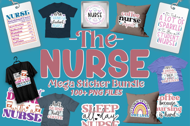 100+ Nurse PNG bundle design - Nurse Bundle SVG file for Cricut - Nurse Sticker SVG bundle - Nurse Sticker Digital Download Sublimation Jagonath Roy 