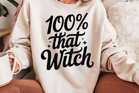 100% That Witch SVG Angelina750 
