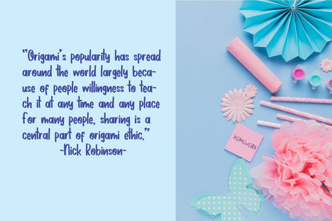 1000 Wishes Origami Font Dm Letter Studio 