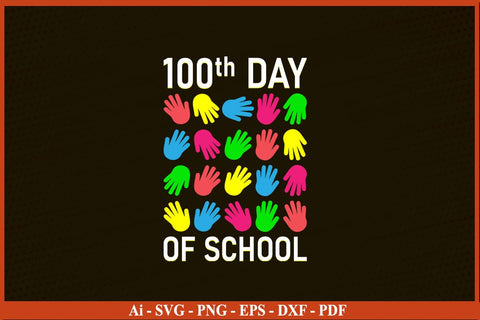 100th Day Of School T-Shirt Funny 100 Day's School SVG PNG Craft Cut File SVG SVG Print File 